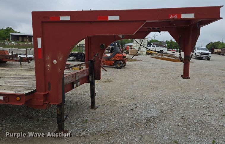 image for item EN3686 2011 Shop built equipment trailer