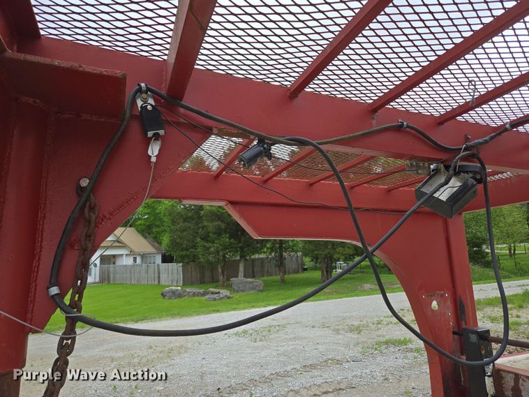 image for item EN3686 2011 Shop built equipment trailer