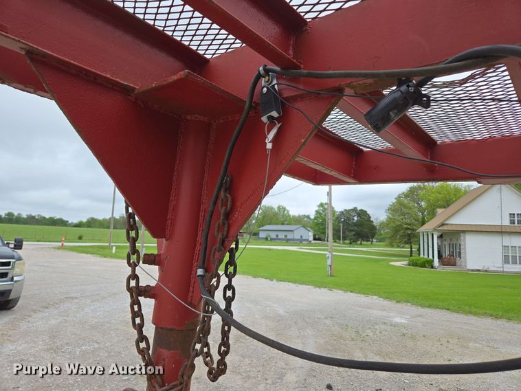 image for item EN3686 2011 Shop built equipment trailer
