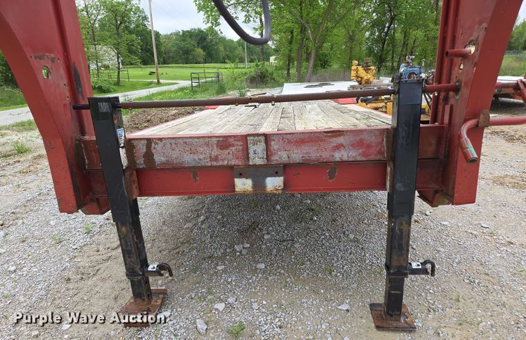 image for item EN3686 2011 Shop built equipment trailer