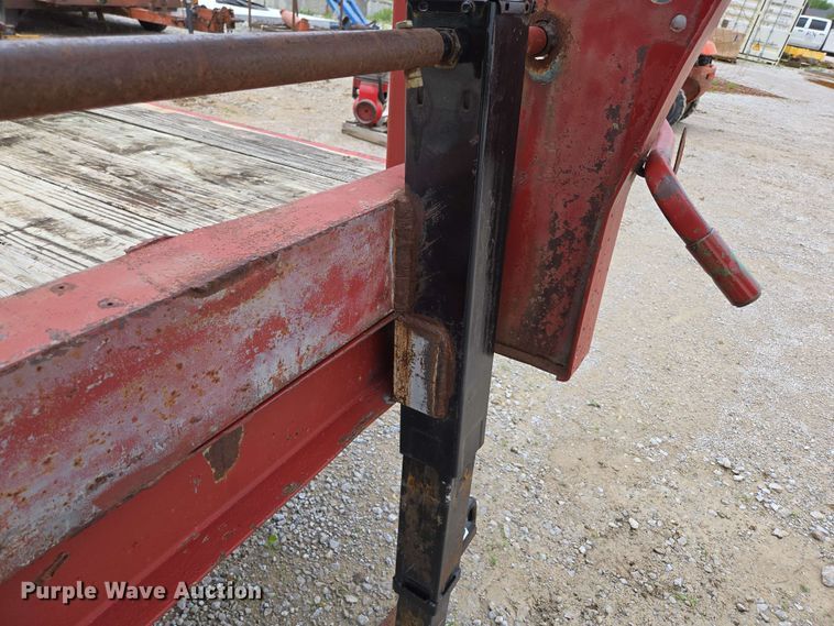 image for item EN3686 2011 Shop built equipment trailer