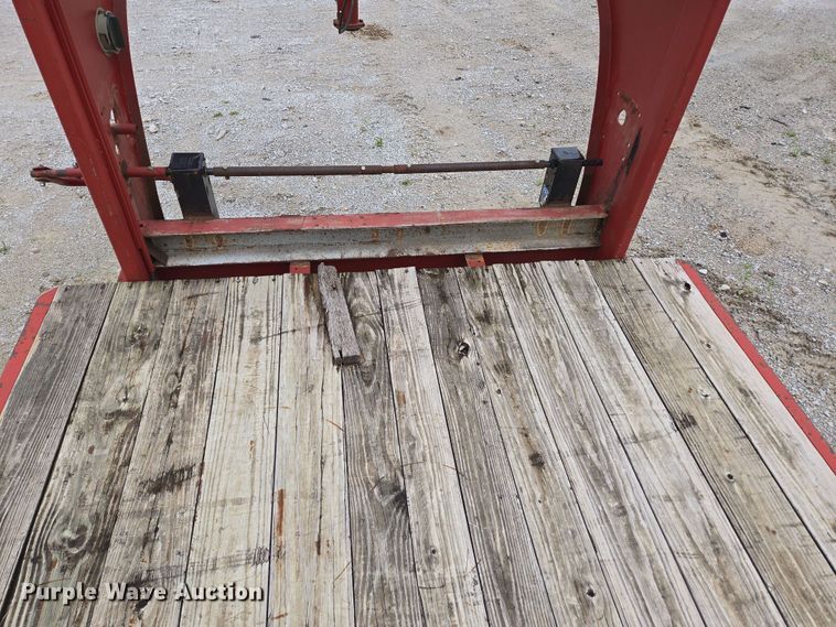 image for item EN3686 2011 Shop built equipment trailer