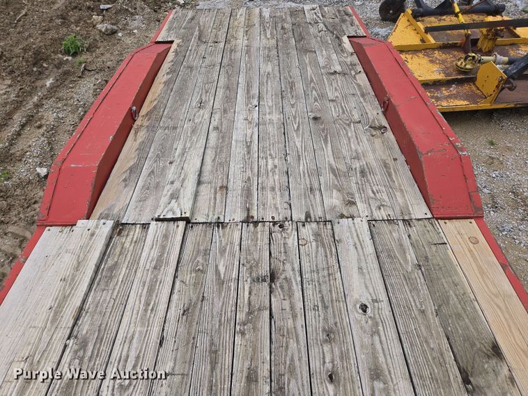 image for item EN3686 2011 Shop built equipment trailer