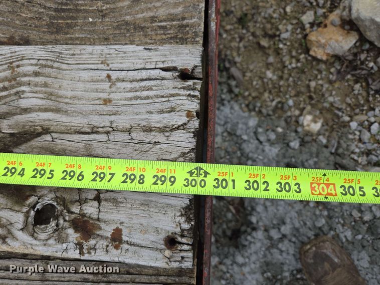 image for item EN3686 2011 Shop built equipment trailer