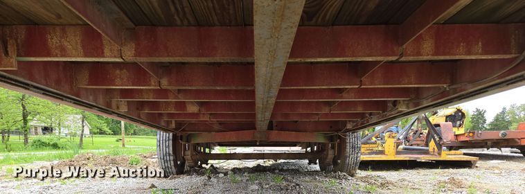 image for item EN3686 2011 Shop built equipment trailer