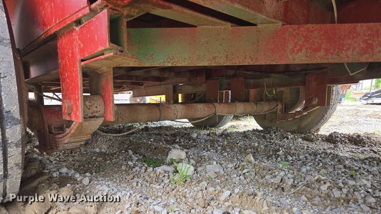 image for item EN3686 2011 Shop built equipment trailer