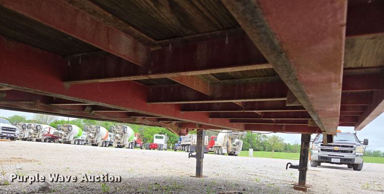 image for item EN3686 2011 Shop built equipment trailer