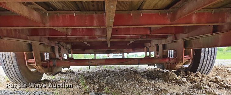 image for item EN3686 2011 Shop built equipment trailer