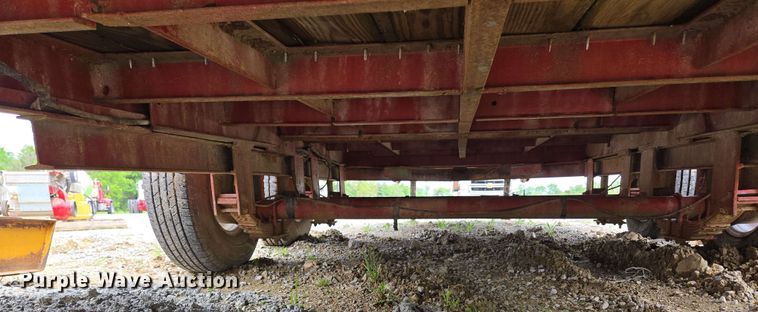 image for item EN3686 2011 Shop built equipment trailer