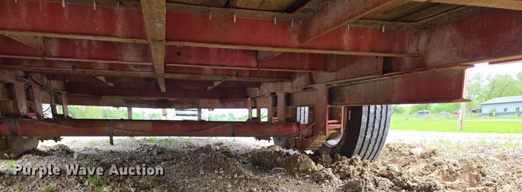 image for item EN3686 2011 Shop built equipment trailer