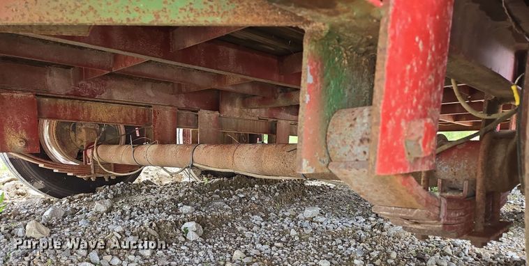 image for item EN3686 2011 Shop built equipment trailer