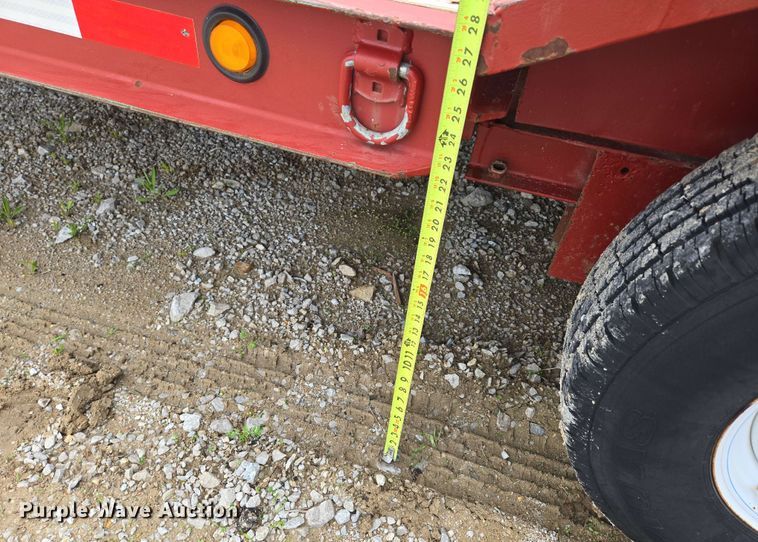 image for item EN3686 2011 Shop built equipment trailer