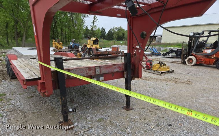 image for item EN3686 2011 Shop built equipment trailer