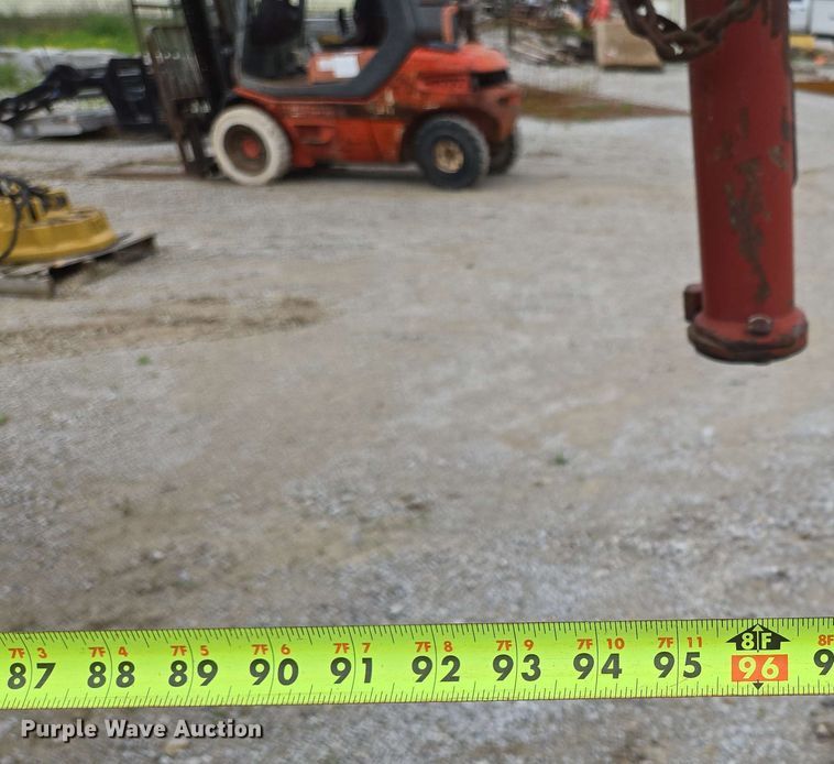 image for item EN3686 2011 Shop built equipment trailer