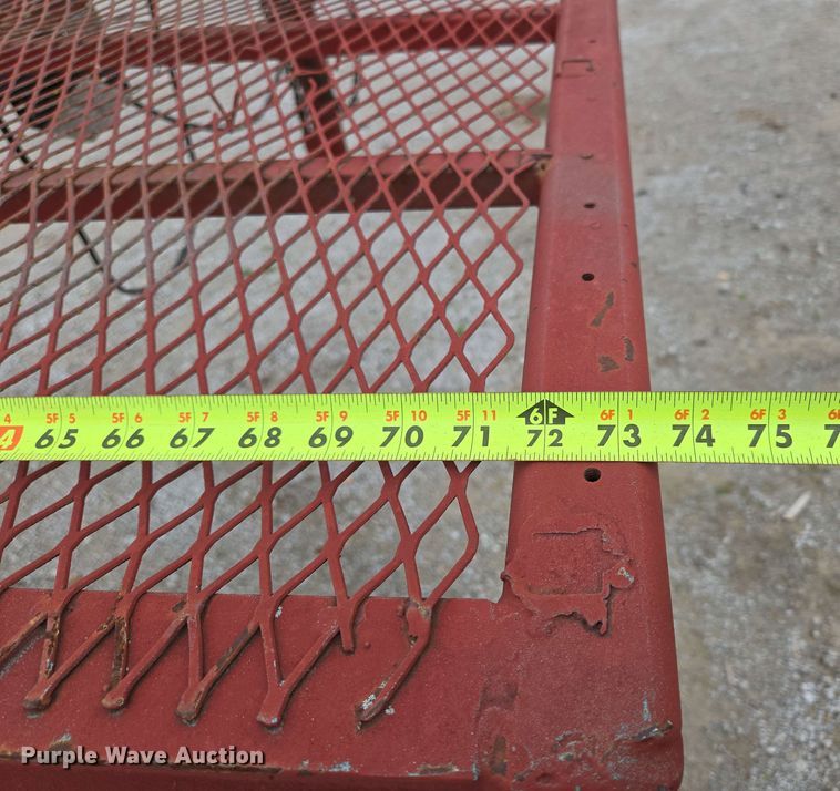 image for item EN3686 2011 Shop built equipment trailer