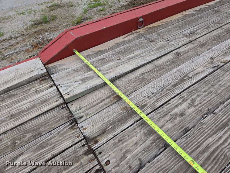 image for item EN3686 2011 Shop built equipment trailer