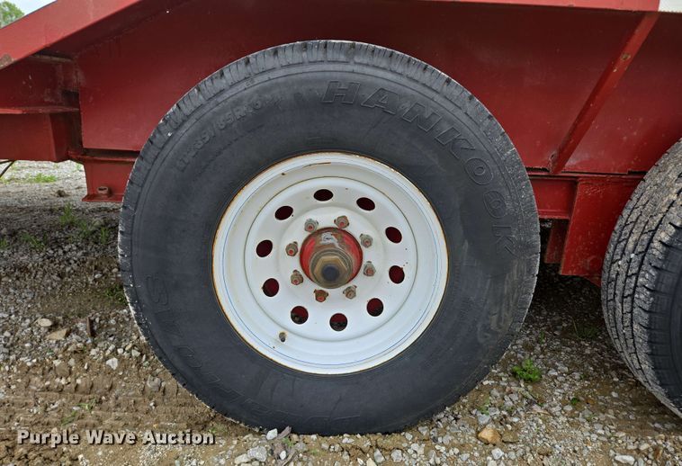 image for item EN3686 2011 Shop built equipment trailer