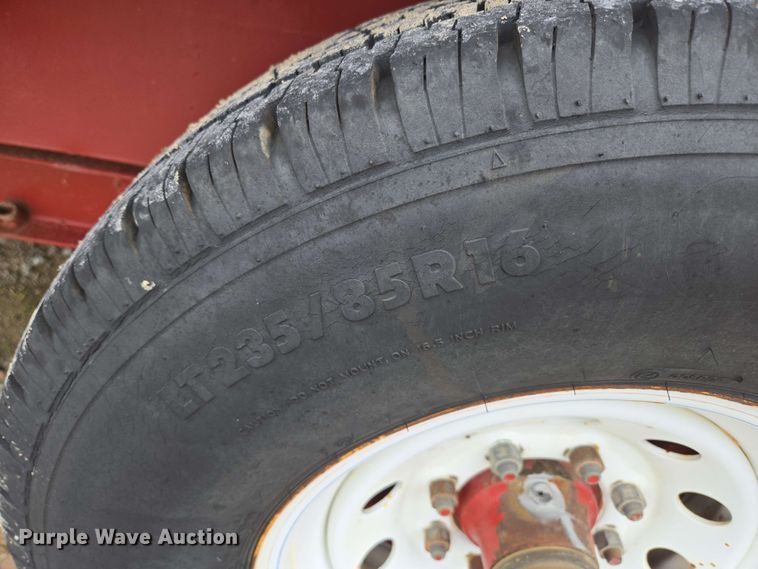 image for item EN3686 2011 Shop built equipment trailer