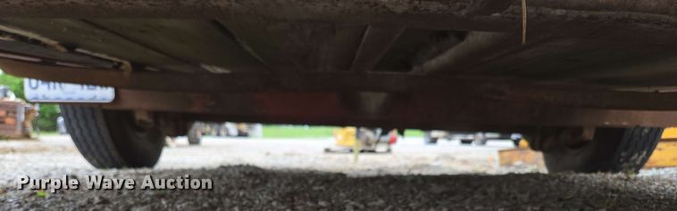 image for item EN3688 1986 The Charles Machine Works S4A tilt deck utility trailer