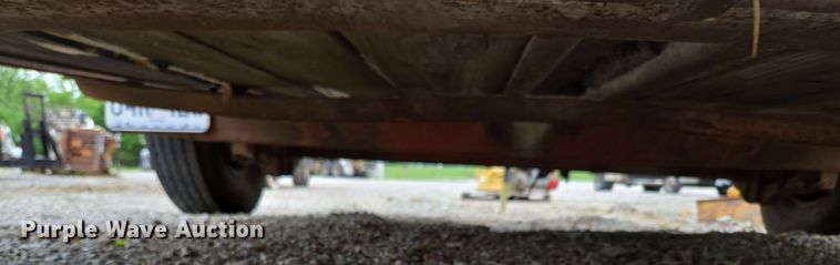 image for item EN3688 1986 The Charles Machine Works S4A tilt deck utility trailer