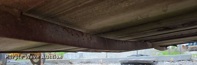 image for item EN3688 1986 The Charles Machine Works S4A tilt deck utility trailer