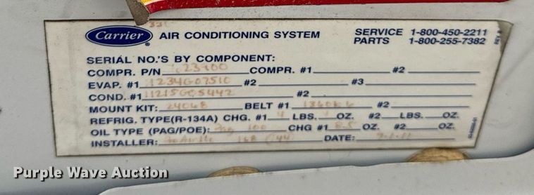 image for item EN4532 2011 Ford E450 Super Duty shuttle bus