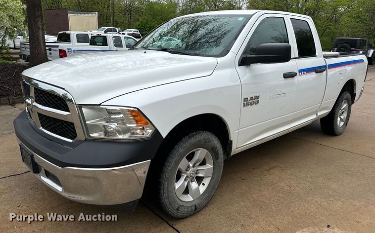 image for item EN4535 2017 Dodge Ram 1500 Quad Cab pickup truck