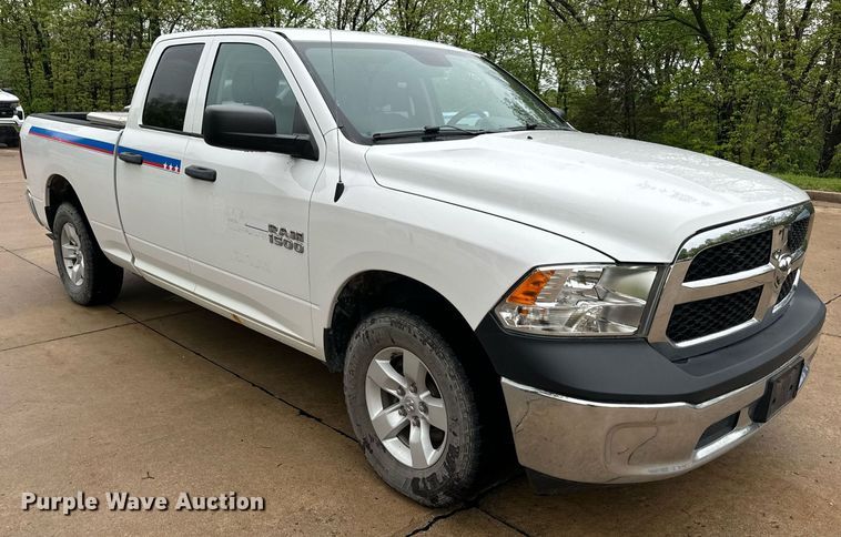 image for item EN4535 2017 Dodge Ram 1500 Quad Cab pickup truck