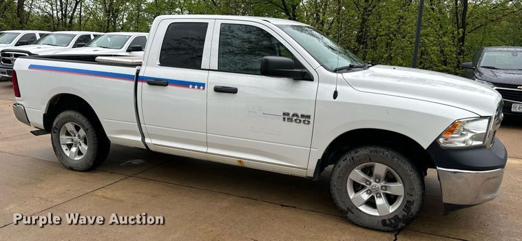 image for item EN4535 2017 Dodge Ram 1500 Quad Cab pickup truck