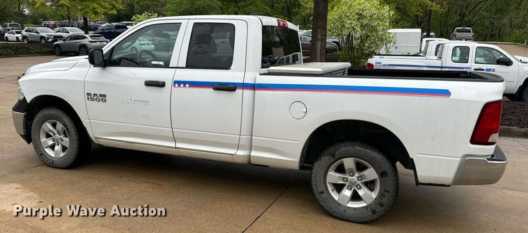 image for item EN4535 2017 Dodge Ram 1500 Quad Cab pickup truck