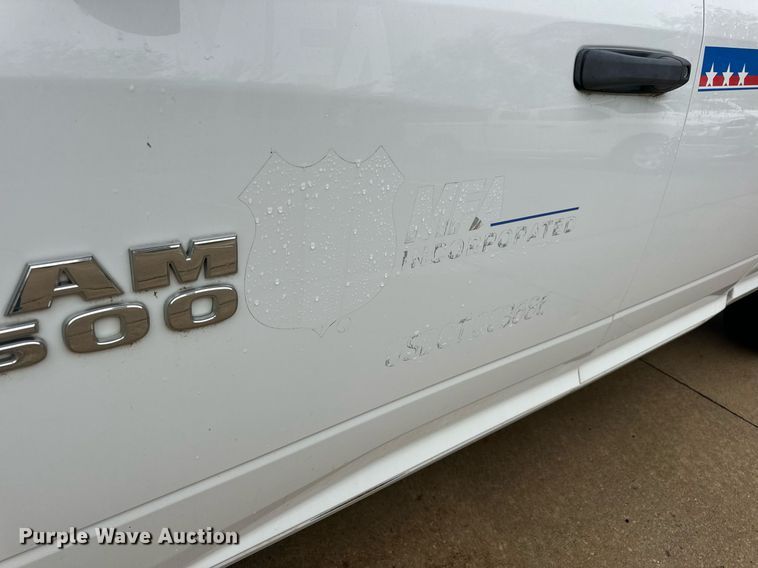 image for item EN4535 2017 Dodge Ram 1500 Quad Cab pickup truck