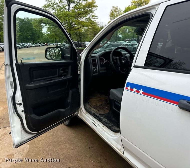 image for item EN4535 2017 Dodge Ram 1500 Quad Cab pickup truck