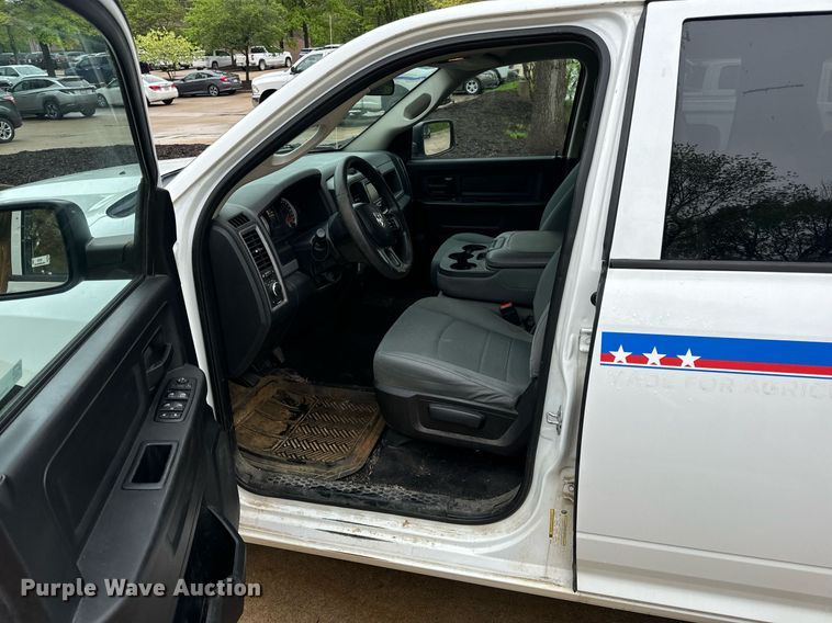 image for item EN4535 2017 Dodge Ram 1500 Quad Cab pickup truck