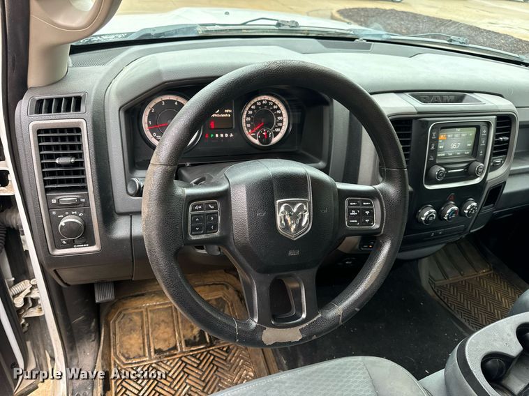 image for item EN4535 2017 Dodge Ram 1500 Quad Cab pickup truck