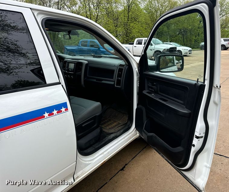 image for item EN4535 2017 Dodge Ram 1500 Quad Cab pickup truck