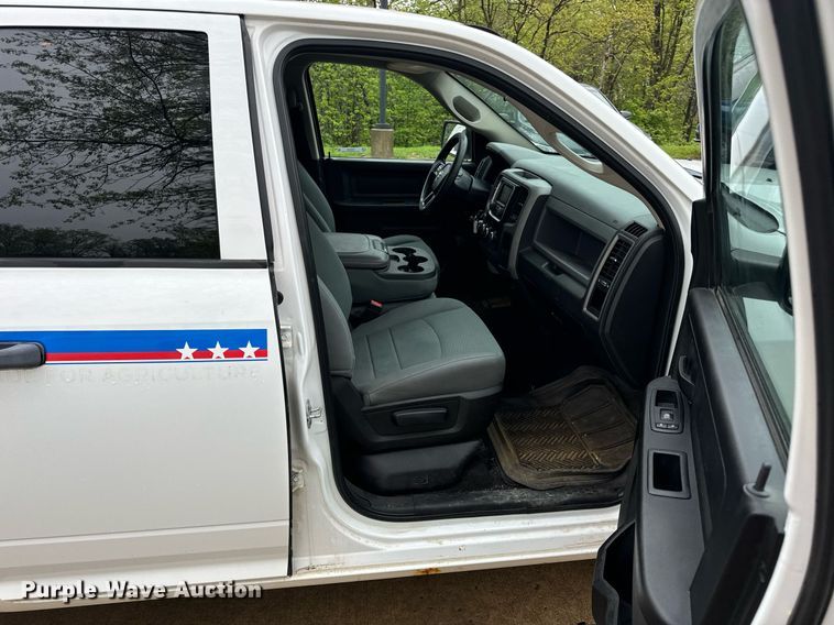 image for item EN4535 2017 Dodge Ram 1500 Quad Cab pickup truck