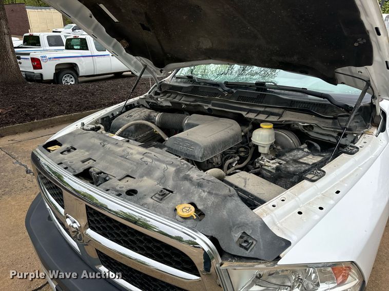 image for item EN4535 2017 Dodge Ram 1500 Quad Cab pickup truck