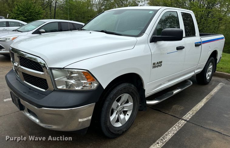 image for item EN4536 2017 Dodge Ram 1500 Quad Cab pickup truck