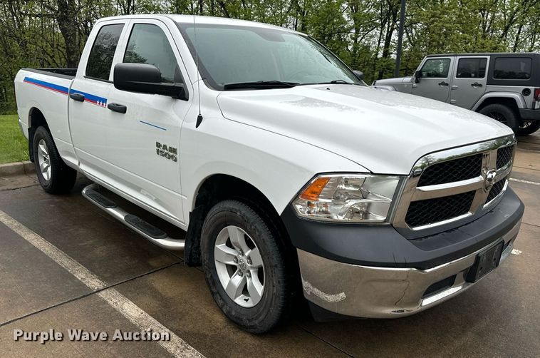 image for item EN4536 2017 Dodge Ram 1500 Quad Cab pickup truck