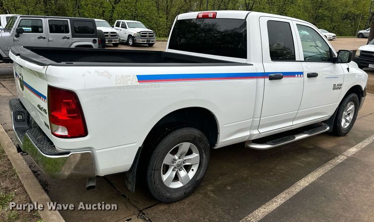 image for item EN4536 2017 Dodge Ram 1500 Quad Cab pickup truck