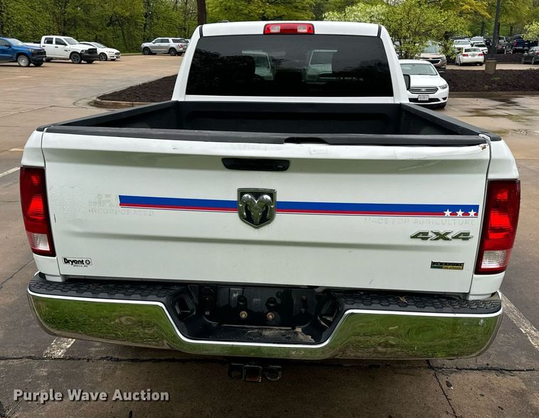 image for item EN4536 2017 Dodge Ram 1500 Quad Cab pickup truck