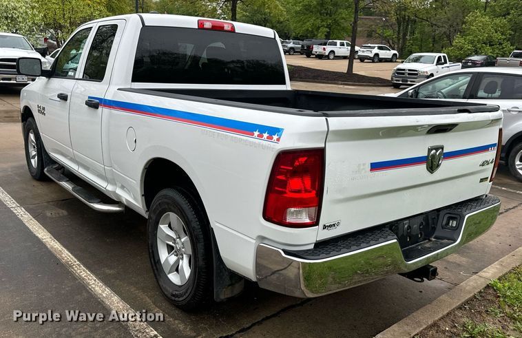 image for item EN4536 2017 Dodge Ram 1500 Quad Cab pickup truck