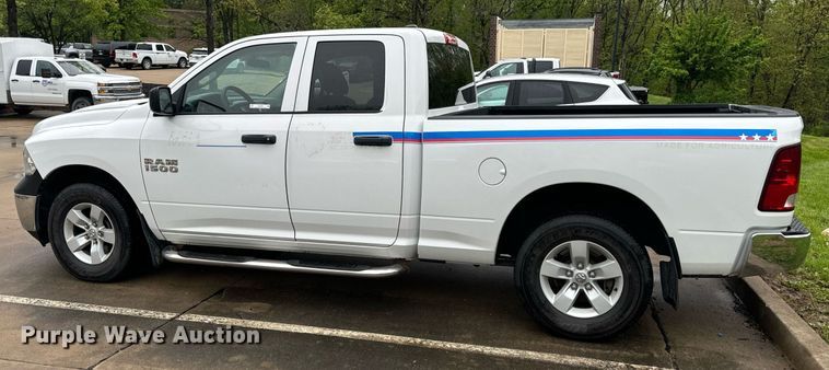 image for item EN4536 2017 Dodge Ram 1500 Quad Cab pickup truck