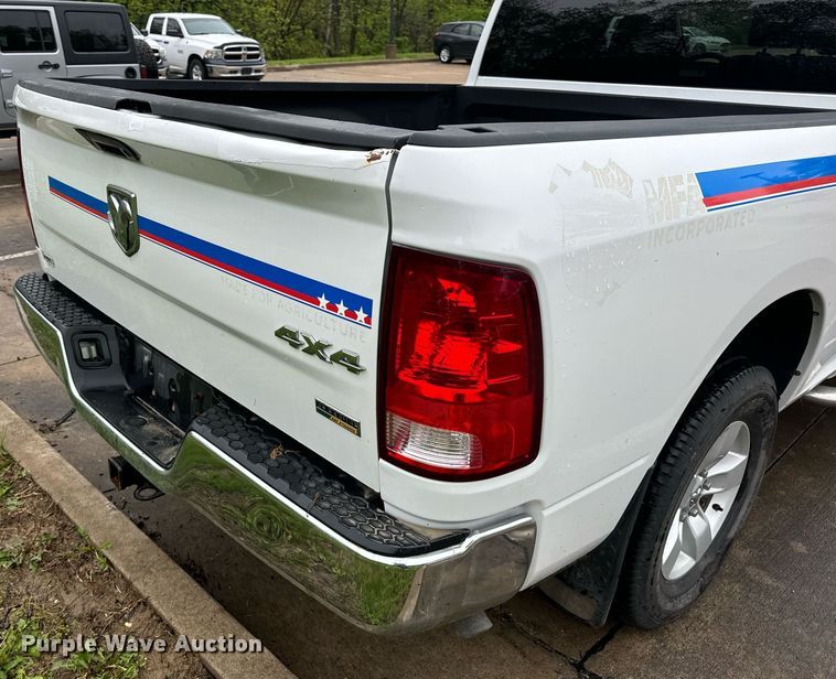 image for item EN4536 2017 Dodge Ram 1500 Quad Cab pickup truck