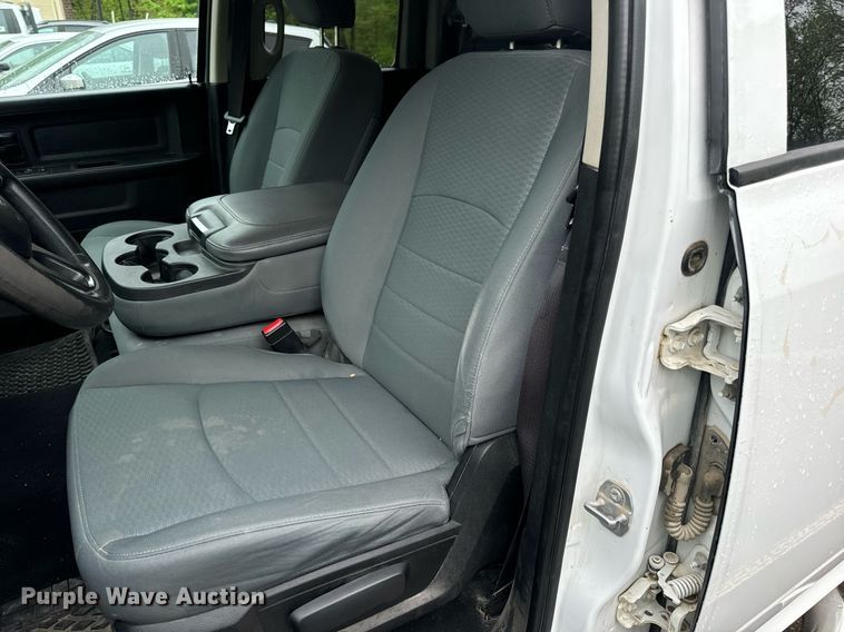 image for item EN4536 2017 Dodge Ram 1500 Quad Cab pickup truck