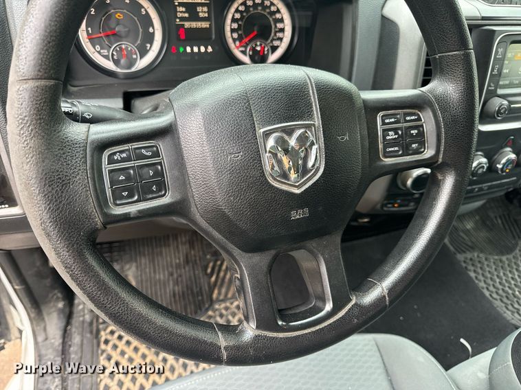 image for item EN4536 2017 Dodge Ram 1500 Quad Cab pickup truck