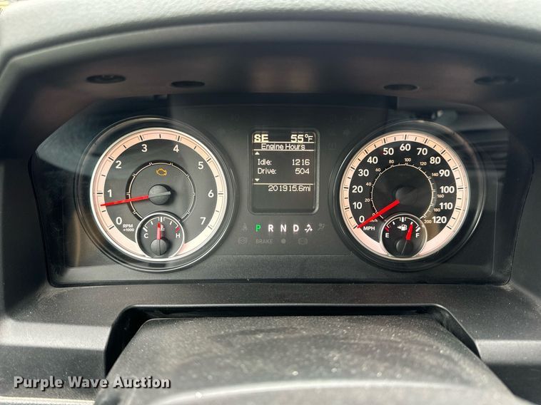 image for item EN4536 2017 Dodge Ram 1500 Quad Cab pickup truck