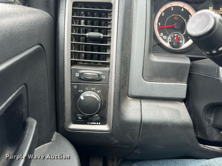 image for item EN4536 2017 Dodge Ram 1500 Quad Cab pickup truck