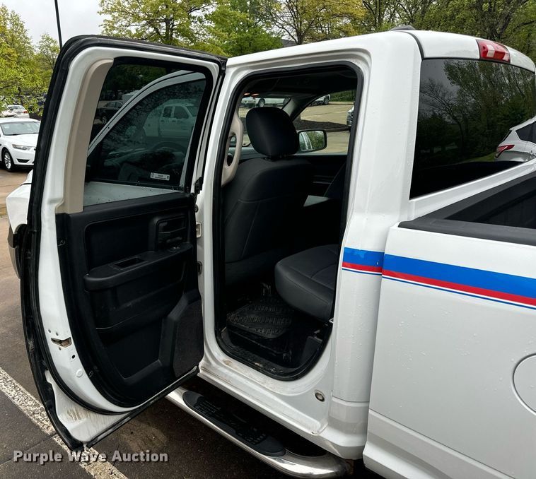 image for item EN4536 2017 Dodge Ram 1500 Quad Cab pickup truck