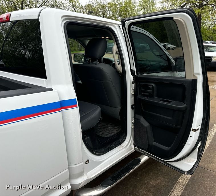 image for item EN4536 2017 Dodge Ram 1500 Quad Cab pickup truck